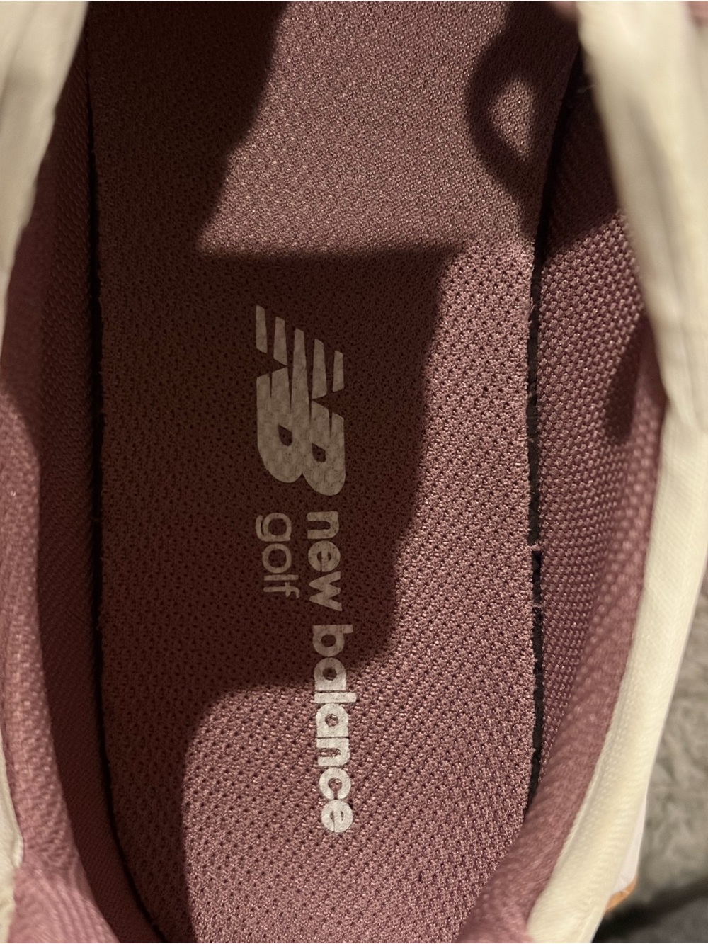 New Balance Women's Cream & Mauve Lace-Up Sneaker size 11 - Picture 9 of 15
